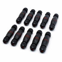 Conectori cabluri electrice M20 IP68 2 pini waterproof set 10