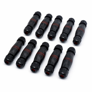 Conectori cabluri electrice M20 IP68 2 pini waterproof set 10