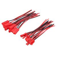 Conector AWG 22 JST 2 Fire Mama-Tata set 10 perechi