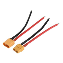 Conector XT60 Mama-Tata cu Cablu 20cm 12AWG 60A
