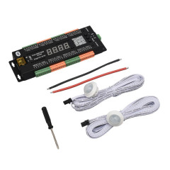 Kit iluminat trepte 32 canale Bluetooth 12V banda LED si sursa incluse