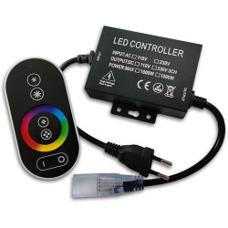Controler banda LED RGB 220v RF touch cu efecte luminoase
