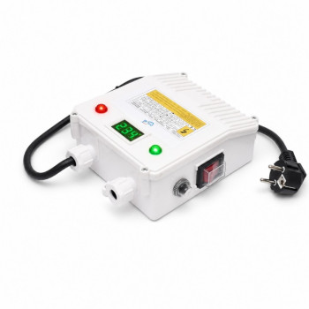 Cutie comanda pompa submersibila cu voltmetru, 1.5HP, 40uF, 220V