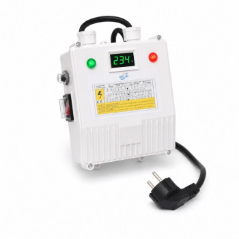 Cutie comanda pompa submersibila cu voltmetru, 1.5HP, 40uF, 220V