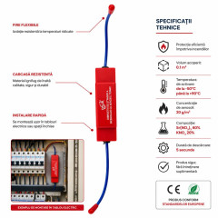 Dispozitiv automat de stingere incendii pentru tablouri electrice aerosol 0.1 m3 industrial