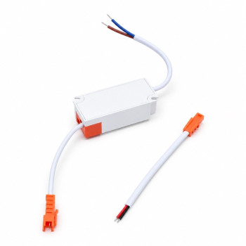 Driver LED 300mA 4-7W, 85-265V AC, 12-25V DC, conector rapid