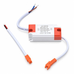 Driver LED 300mA 4-7W, 85-265V AC, 12-25V DC, conector rapid