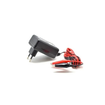 Încărcător Acumulatori Plumb-Acid 13,8V/1A cu Clești – HS-130801