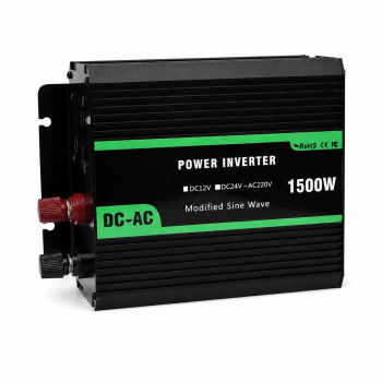 Invertor auto 12V 220V 1500W, unda sinusoidala modificata, USB