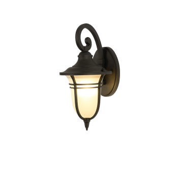 Felinar exterior aluminiu E27 IP44 sticla mata 40W max