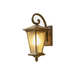 Felinar clasic exterior E27 220V aluminiu si sticla