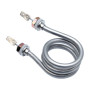 Rezistenta Electrica 600W din Inox 304, Tip Melc, 92x52mm, 220V