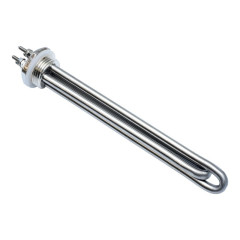 Rezistenta Solara 12V din Inox pentru Boiler, 2x300W, DN25, L200mm, R170