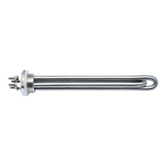 Rezistenta Solara 12V din Inox pentru Boiler, 2x300W, DN25, L200mm, R170