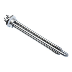 Rezistenta Solara 24V din Inox pentru Boiler, 2x300W, DN25, L200mm, R171