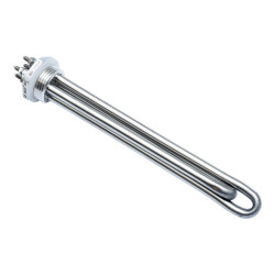 Rezistenta Solara 48V din Inox pentru Boiler, 2x300W, DN25, L200mm, R172