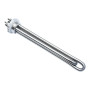 Rezistenta Solara 48V din Inox pentru Boiler, 2x300W, DN25, L200mm, R172