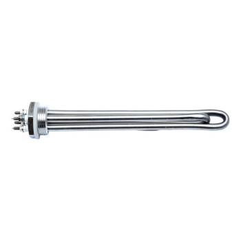 Rezistenta Solara 48V din Inox pentru Boiler, 2x300W, DN25, L200mm, R172
