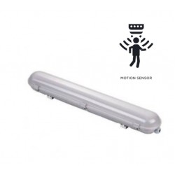 Lampa led industriala 40W IP65 cu senzor de miscare 4500K