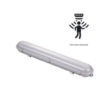 Lampa led industriala 40W IP65 cu senzor de miscare 4500K