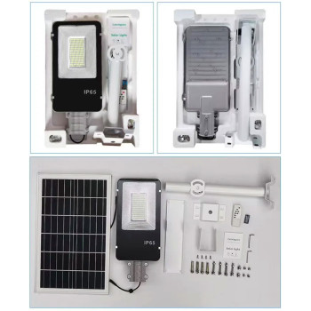 Lampa Solara Stradala 60W cu consola si telecomanda, IP65