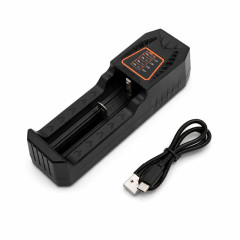 Incarcator acumulatori 18650 Li-ion USB Type-C 4.2V 1A