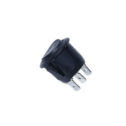 Buton negru cu 3 poziții I-0-II