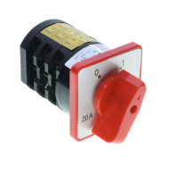 Comutator Rotativ cu 3 Came 0-1, 20A - Model C06/3