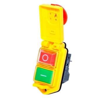 Intrerupator ac3 220V 16A cu capac protectie motor electric