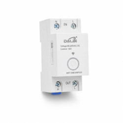 Temporizator WiFi Smart Tuya 40A pe Sina DIN