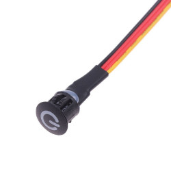 Intrerupator touch dimmer 12v 2.5a negru 13mm
