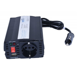 Invertor auto 150W 12V 220V pentru bricheta si laptop