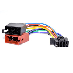 Conector auto mufa ISO Sony 16P compatibil sisteme audio