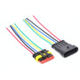 Conector auto exterior waterproof 5 fire HB-505 mama-tata