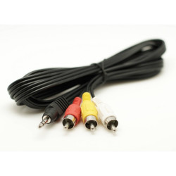 Cablu Auxiliar Jack 3,5mm Tata-3 Rca Tata