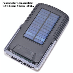 Lampa solara de perete exterior 36 LED cu senzor miscare