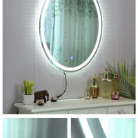 Oglinda baie ovala cu led 21 wati 700x500 mm 3000k-4000k-6500k