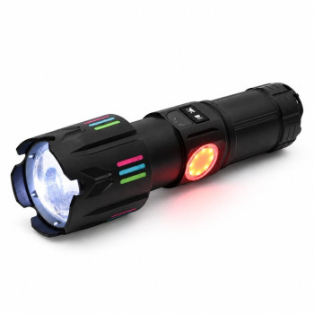 Lanterna Profesionala LED Cree cu Zoom, 9 Moduri, COB Alb/Rosu, Acumulator 45650, USB-C