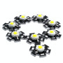 Led 3w cu radiator SMD 6500K Set 8 bucati Alb Rece