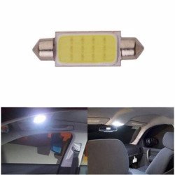 Leduri auto COB 36mm, lumina alba, 12V, set 2 buc Feston