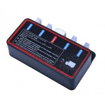 Stroboscop auto cu led alb-galben 12V 30W, telecomanda inclusa
