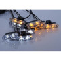 Stroboscop auto cu led alb-galben 12V 30W, telecomanda inclusa
