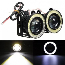 Proiector led 12V auto 10W 64mm, 3200Lm, set 2 lampi