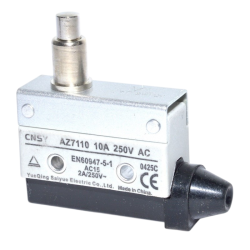 Intrerupator limitator AZ 7110 cu buton metalic 250V 10A