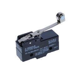 Limitator de cursa Z15 cu tija lunga si rola 250V 15A