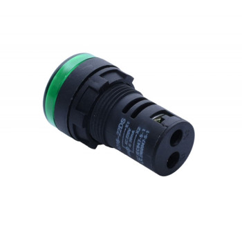 Indicator Martor Verde 250V AC 22mm Panou