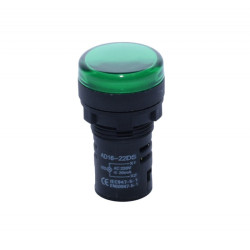 Indicator Martor Verde 250V AC 22mm Panou