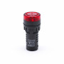 Indicator Rosu cu Alarma si Lumina 220V 22MM AD16-22SM