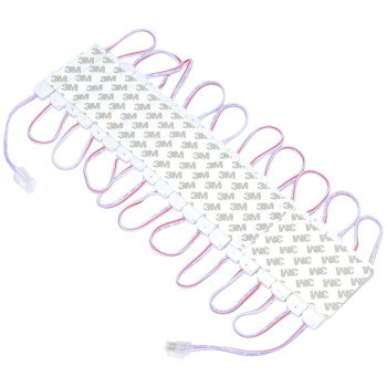Modul led 220v alb rece 3 led 2W 20 buc set 120W