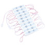 Modul led 220v alb rece 3 led 2W 20 buc set 120W